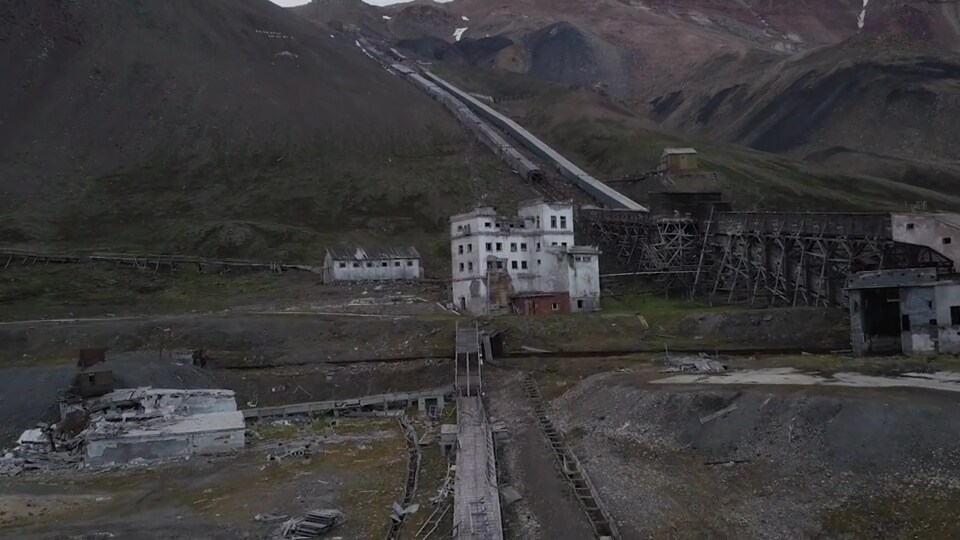 Svenska gruvstaden på Svalbard: ”En spökstad”
