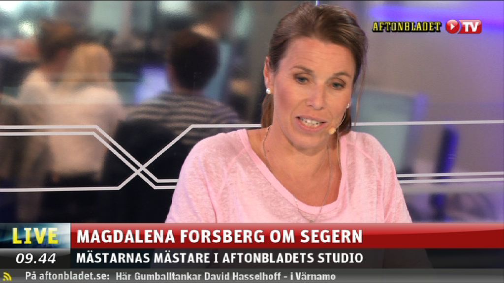 Magdalena Forsberg om segern