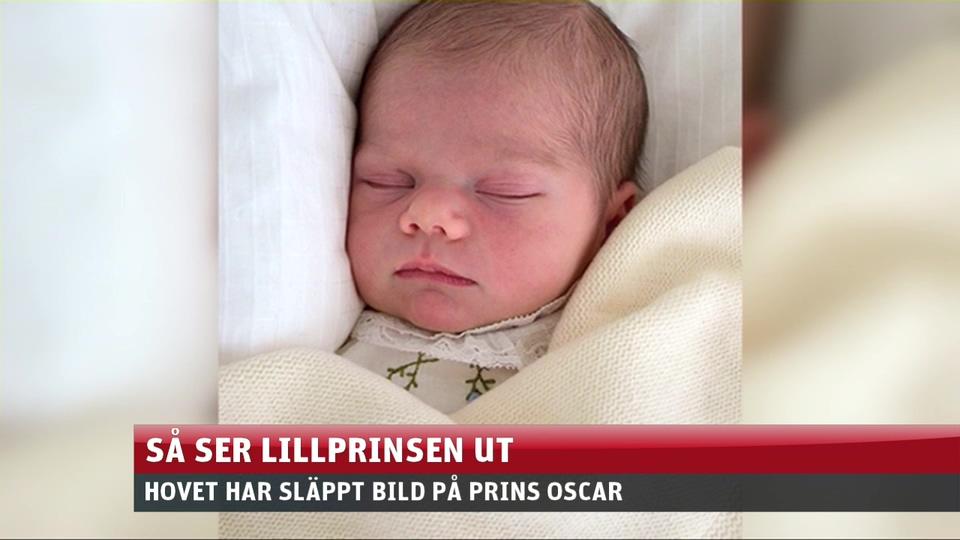 Första bilden på prins Oscar