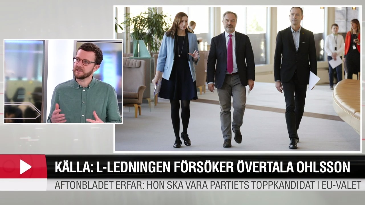 Källa: L-ledning försöker övertala Ohlsson