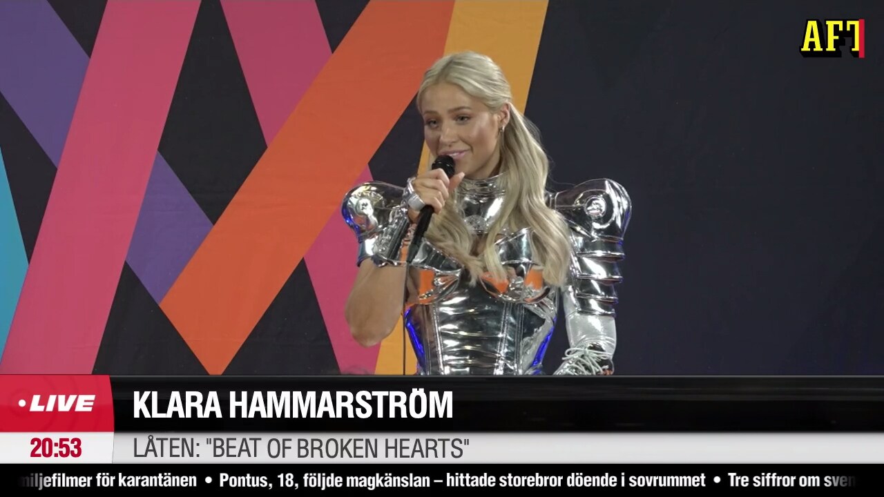 Klara Hammarström om mötet med Charlotte Perrelli: ”Fick rysningar”