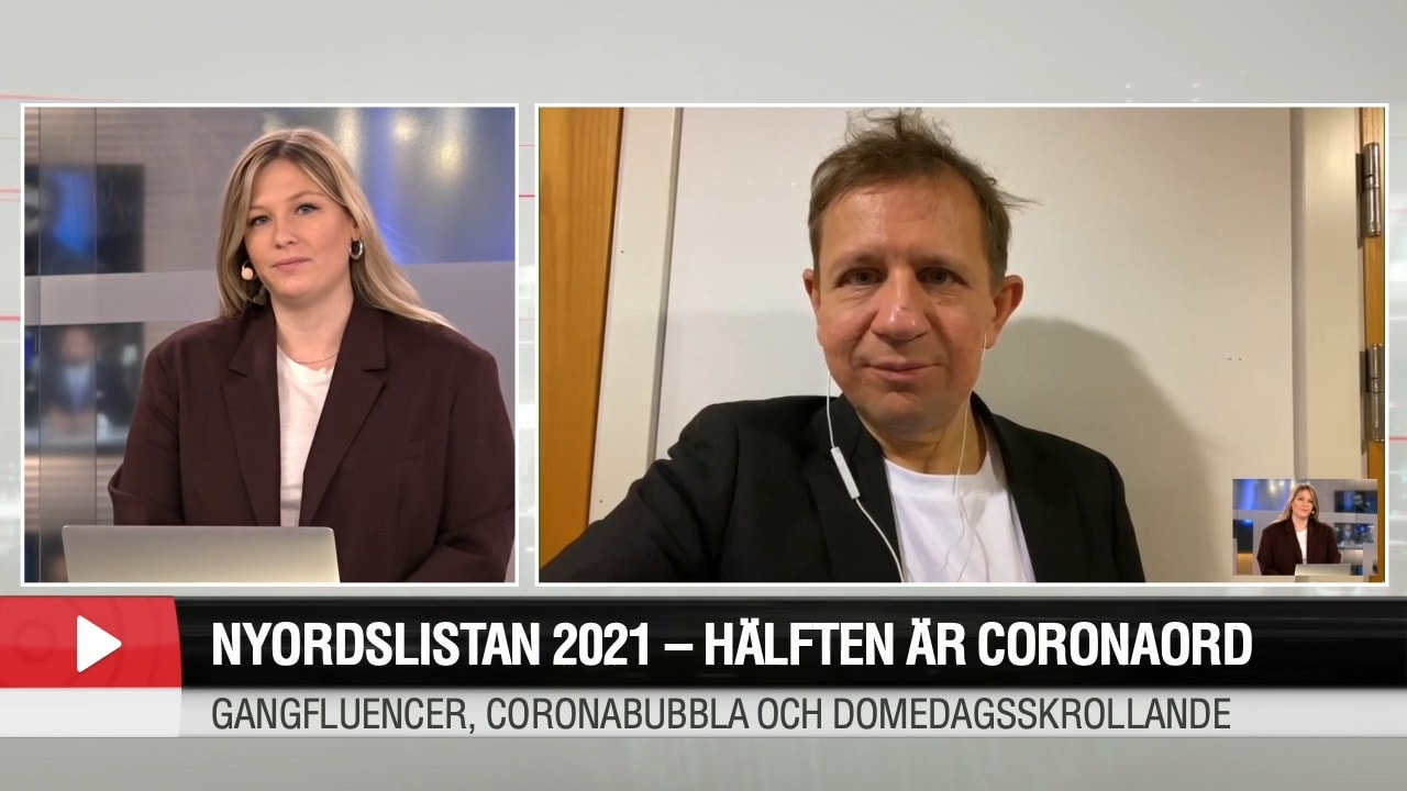 Årets nyord präglas av corona: "Påminnelse om att pandemin inte är över"