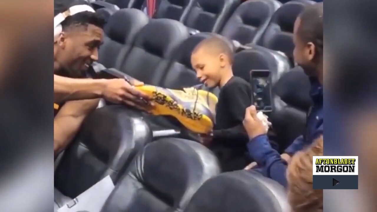 Barnet vägrar ta emot stjärnans gåva