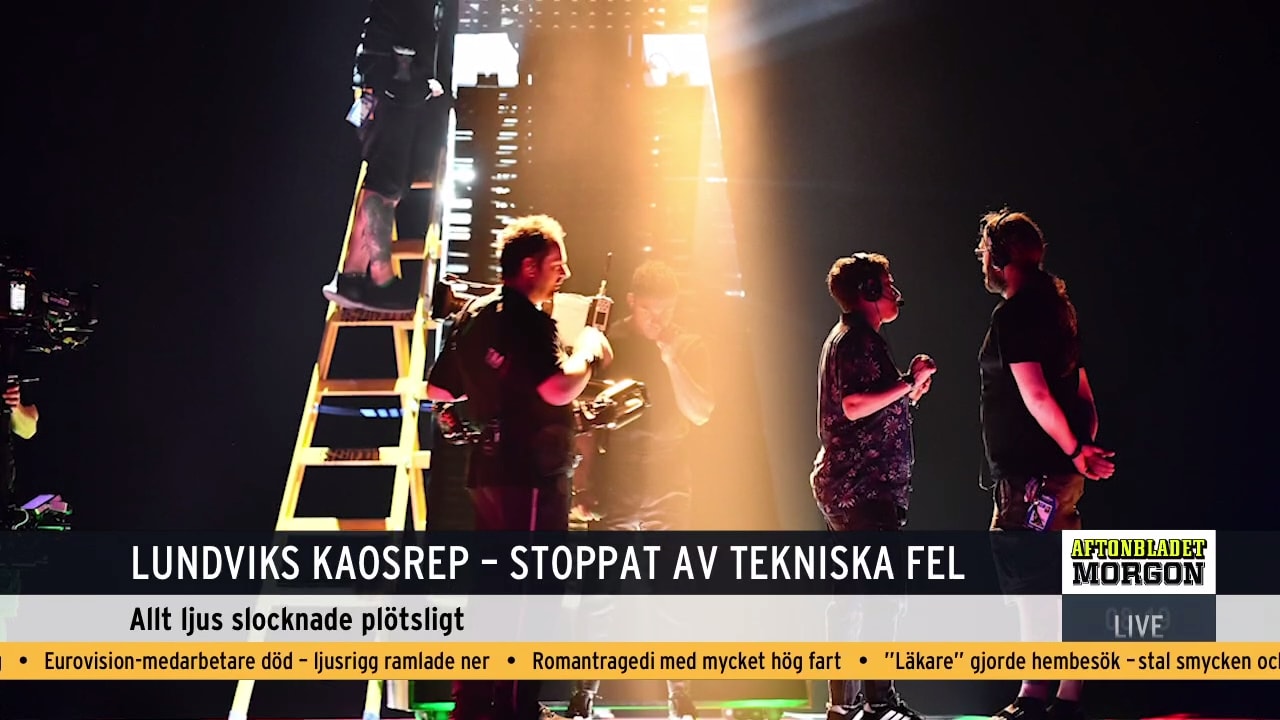 Lundviks kaosrep - stoppat av tekniska fel