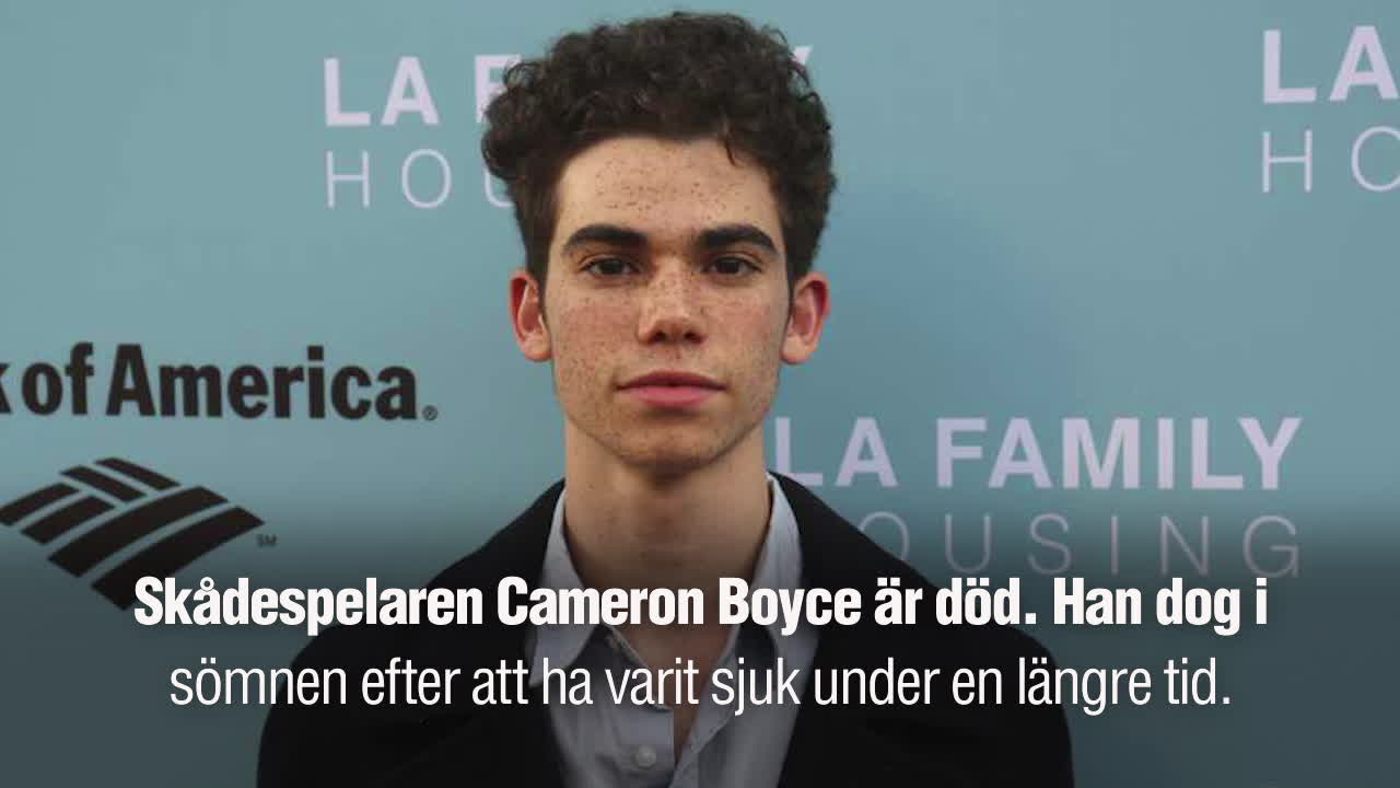 Disneystjärnan Cameron Boyce är död