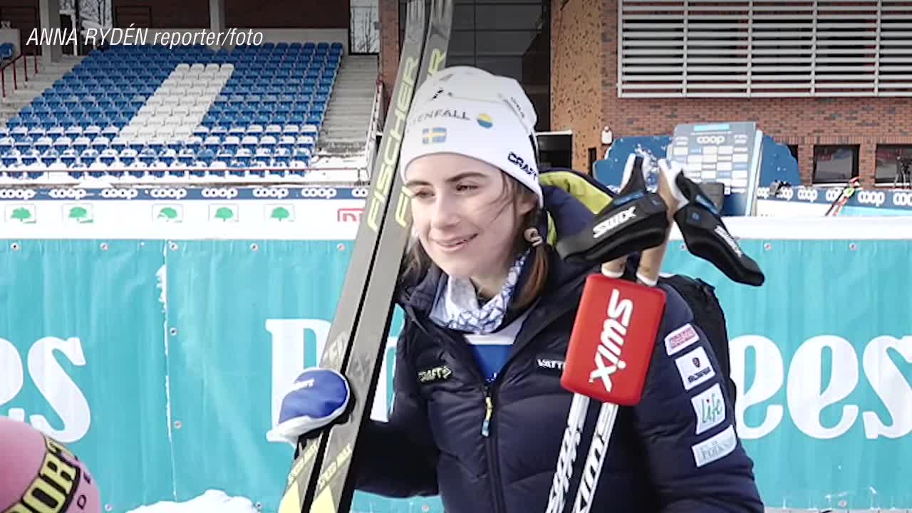 Ebba Andersson efter nya succéloppet