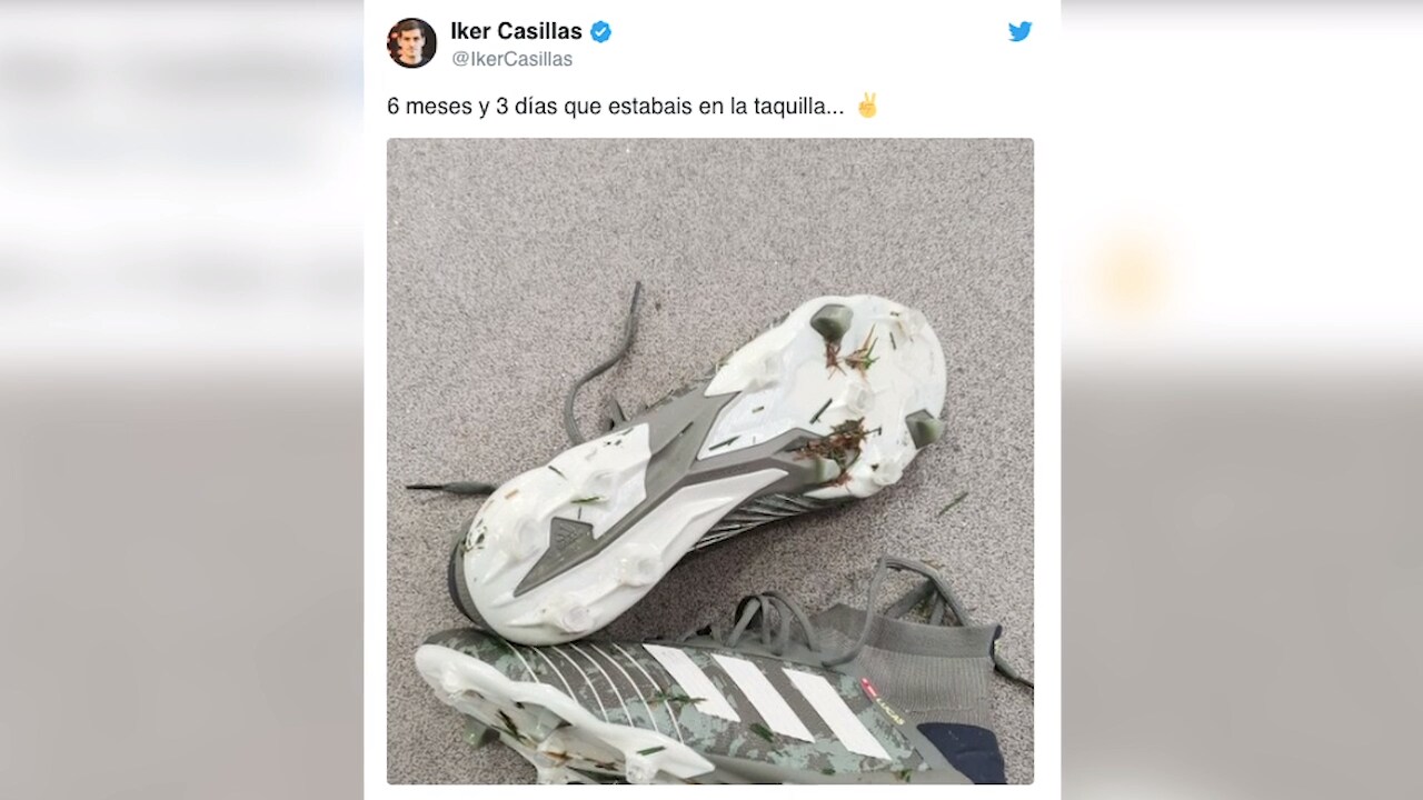 Casillas tillbaka i träning