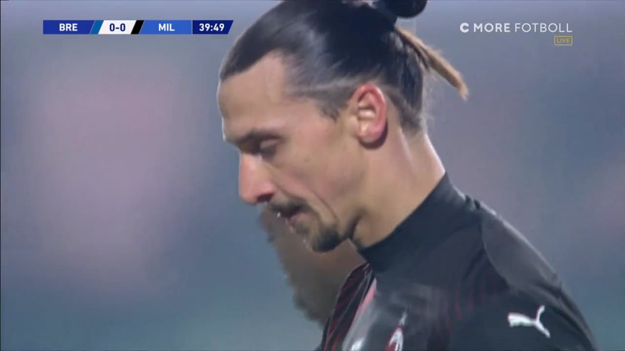 Här missar Zlatan öppet mål – segrare ändå