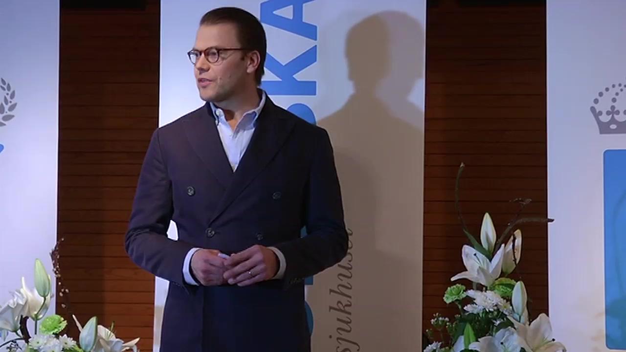 Prins Daniel: ”Vi har fått en son”