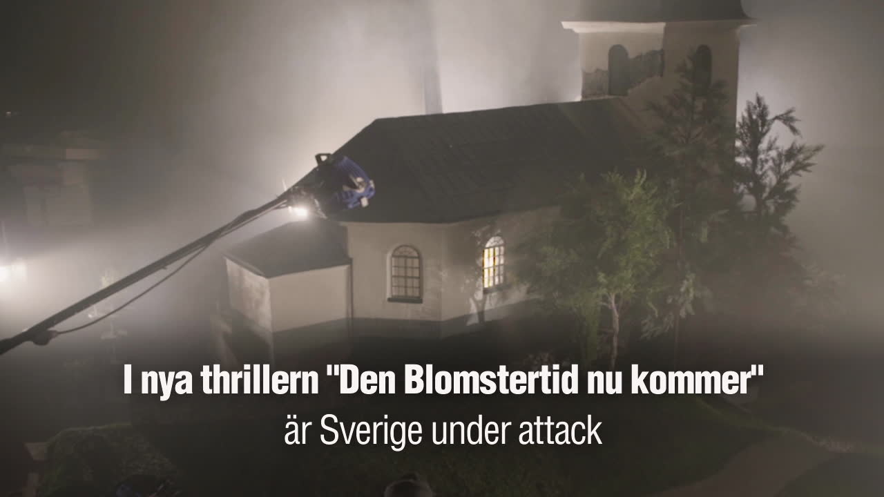 Följ med bakom kulisserna på nya svenska thrillern