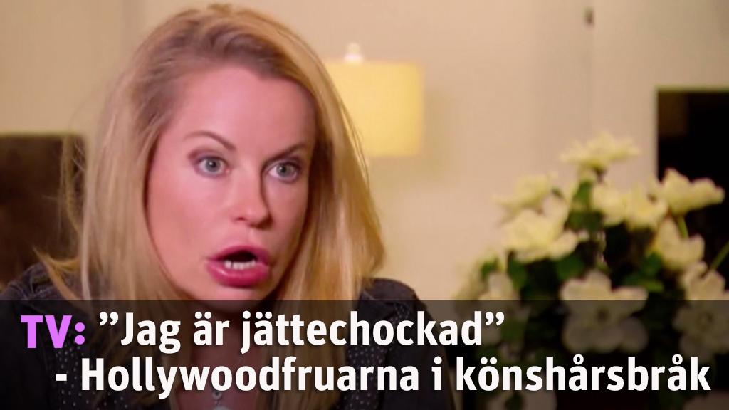 Könshårskriget som delar Hollywoodfruarna: "Umgås inte med buskar"