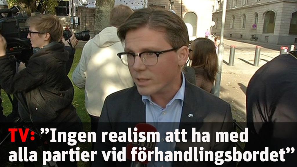 ”Ingen realism att ha med alla partier”