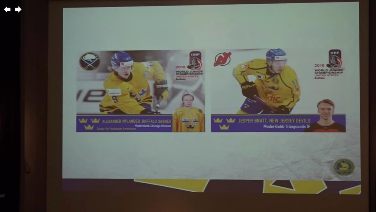 Beskedet om Bratt och Nylander