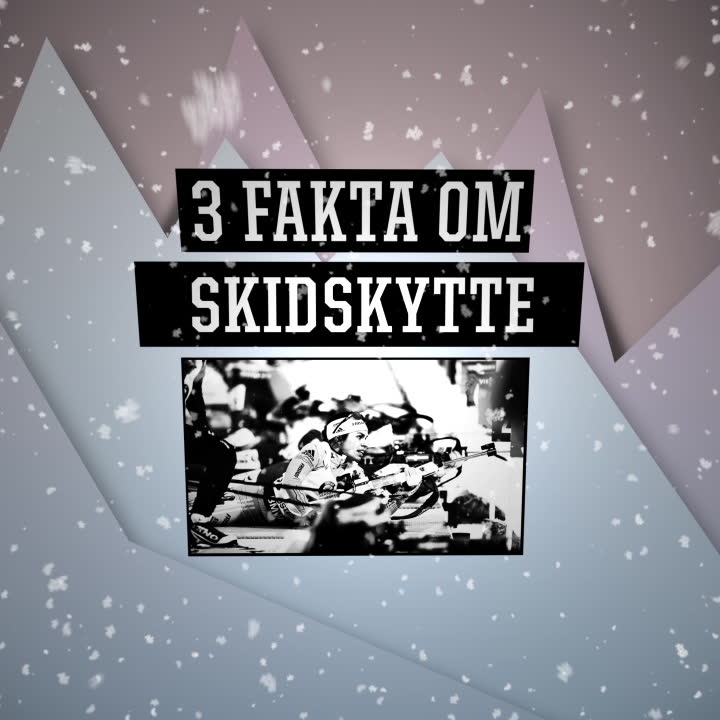 Tre OS-fakta om skidskytte