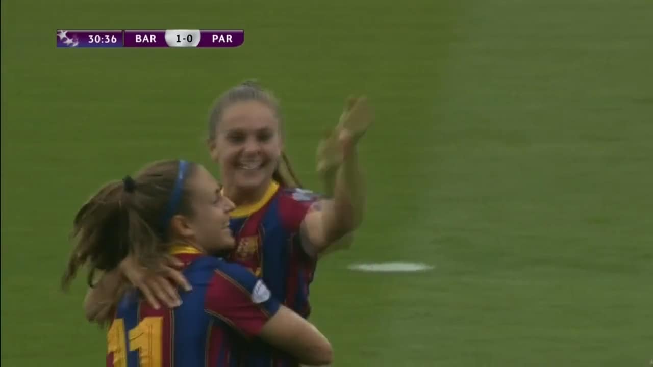 Enorma glädjescener när Barcelona blev klart för CL-final