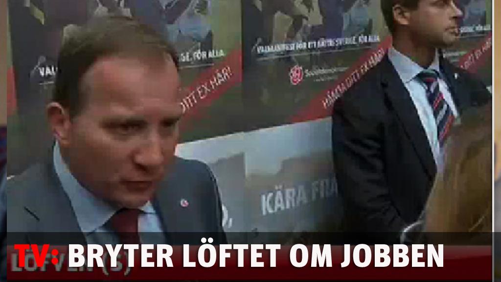 Så lät det när han lovade ny jobb