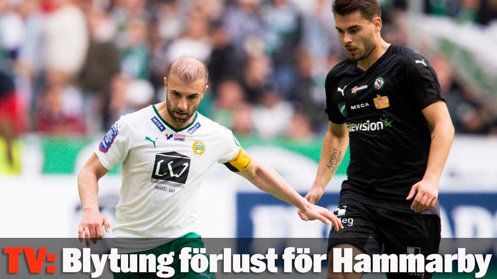 Blytung förlust för Hammarby