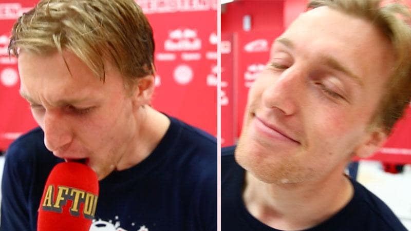 Emil Forsberg: ”Ikväll blir det mycket öl”