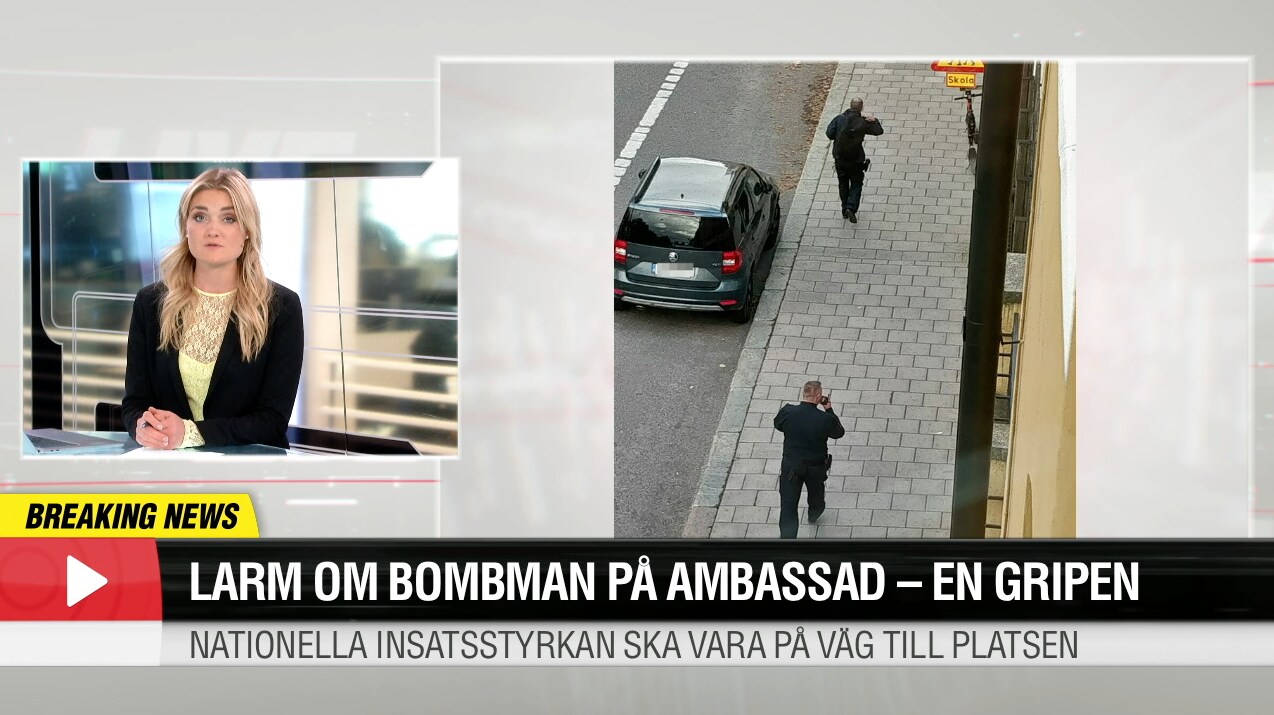 Bombman på ambassad