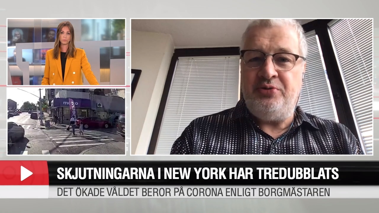 Hör korrespondenten om det upptrappade våldet i New York