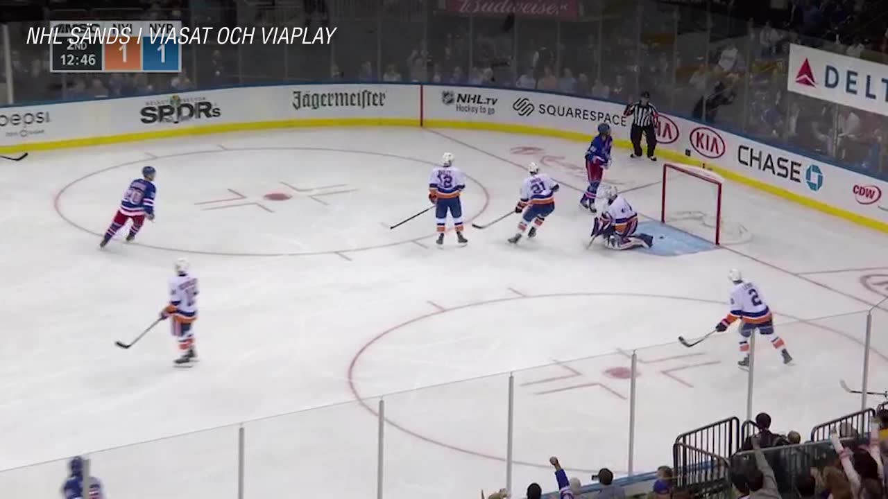 Zibanejad tvåmålsskytt i natt