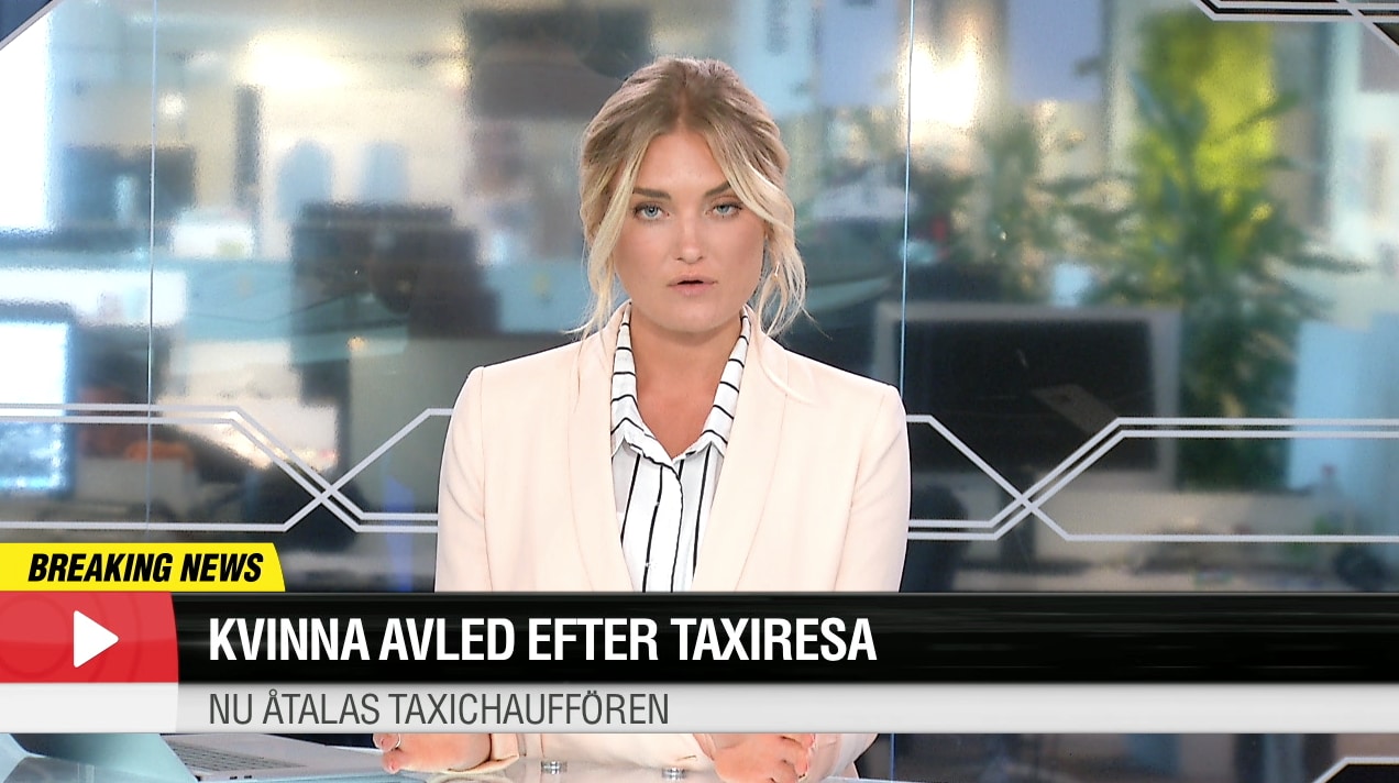 Kvinna avled efter taxiresa