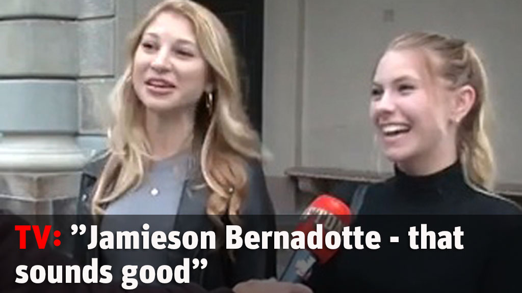 ”Jamieson Bernadotte - that sounds good”