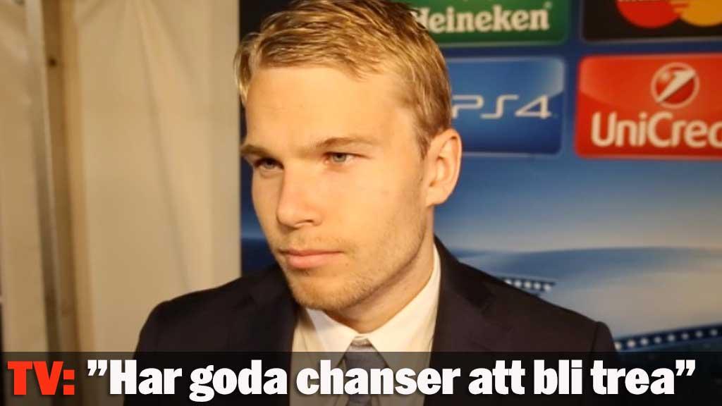 ”Har goda chanser att bli trea”