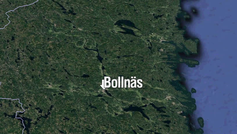 Stor brand i Bollnäs