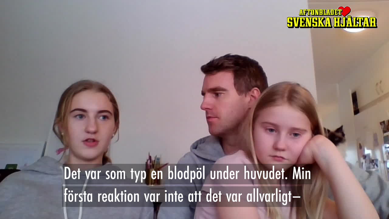 Hör Lina och Felicia berätta: "Typ en blodpöl"