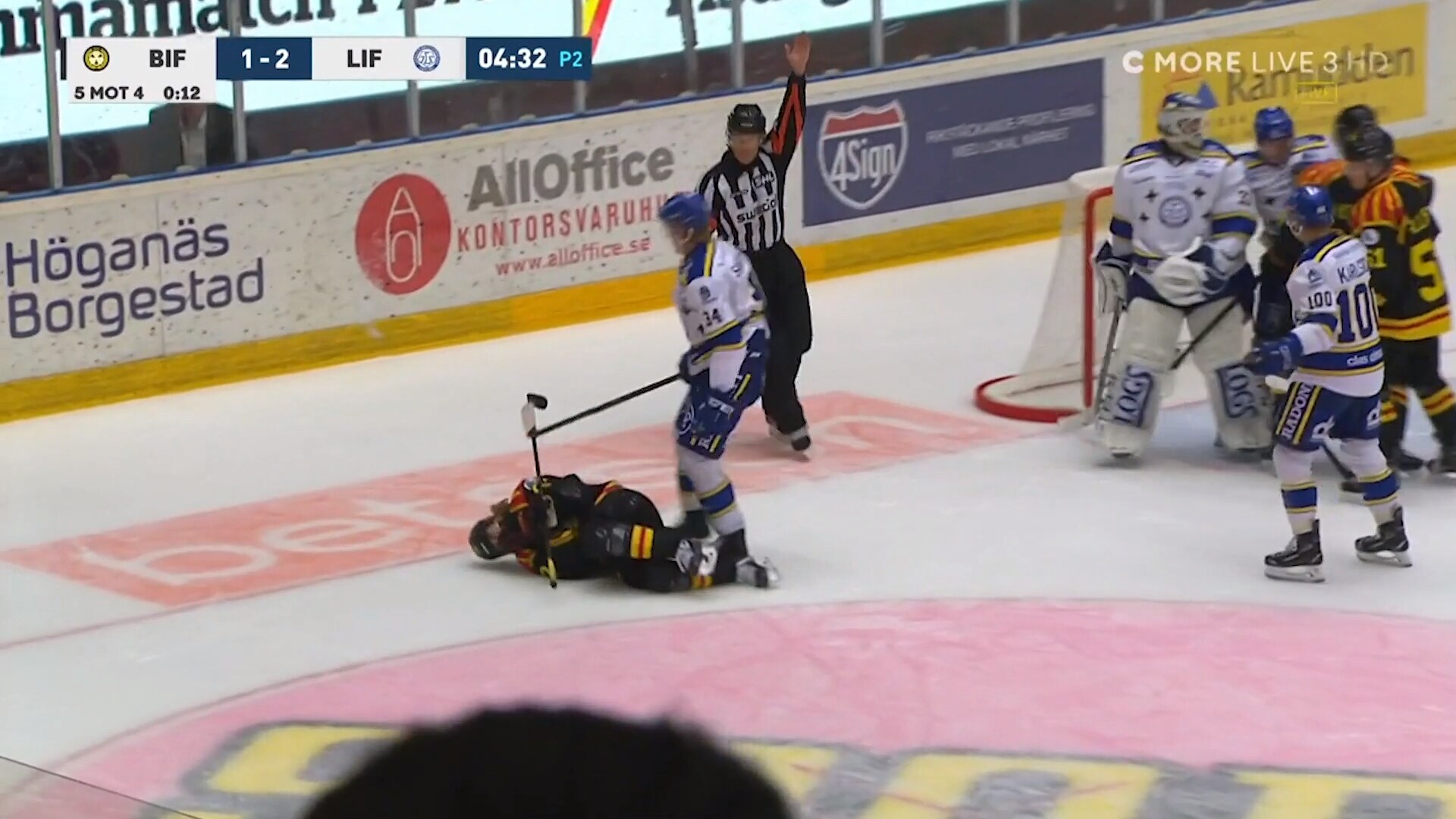 Matchstraff efter crosscheckingen: ”Riktigt, riktigt fult”