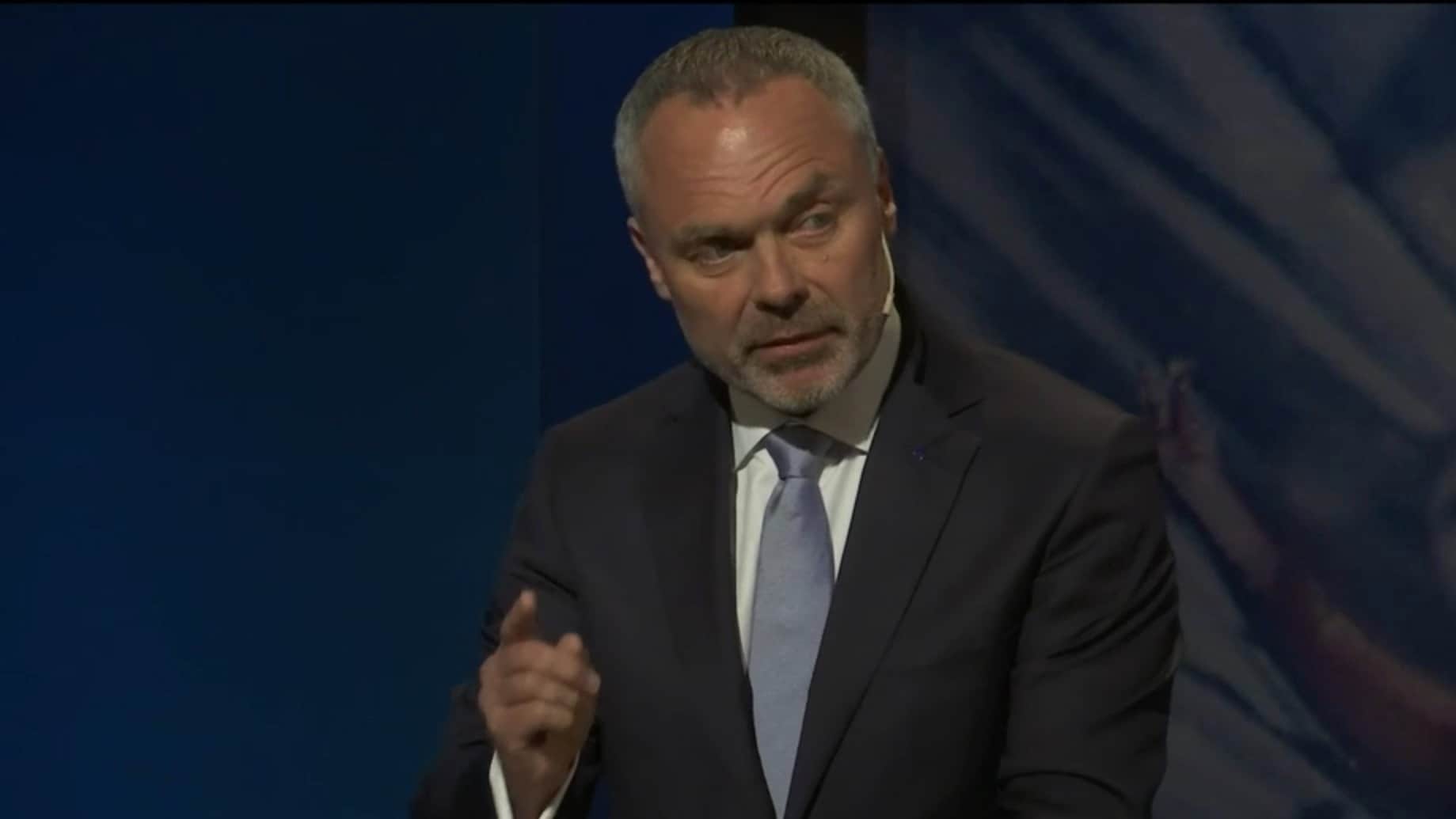 Jan Björklund talar på Liberalernas riksmöte