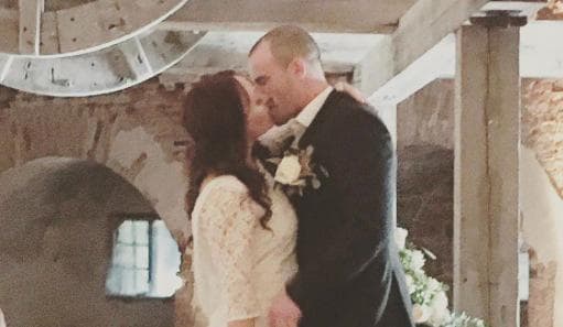 Martin Stenmarck och Hanna Hedlund har gift sig