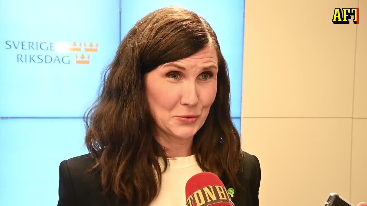 Märta Stenevi: "Det är många känslor idag"