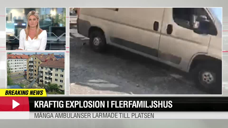 Jonas Lasmark hörde explosionen och sprang till sin farmor