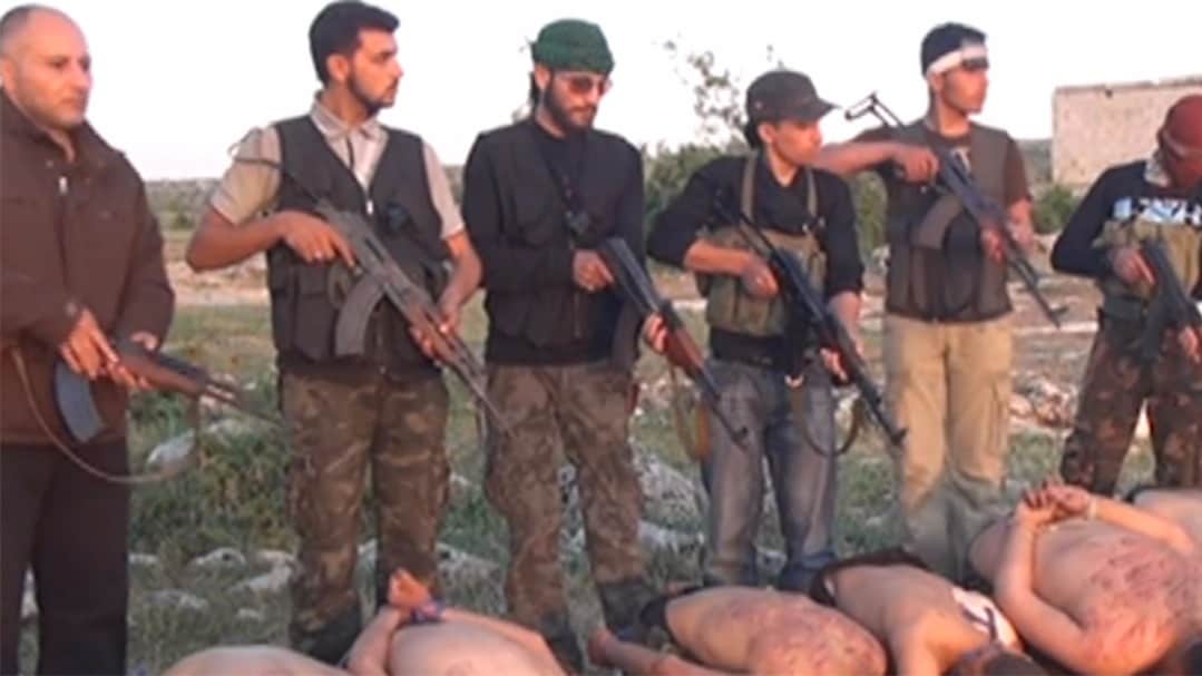 Döms för krigsbrott i Syrien