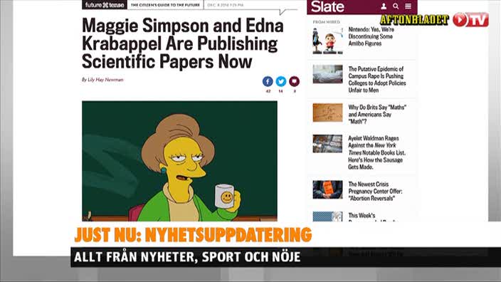 Simpsons-stjärnan blir vetenskapsman