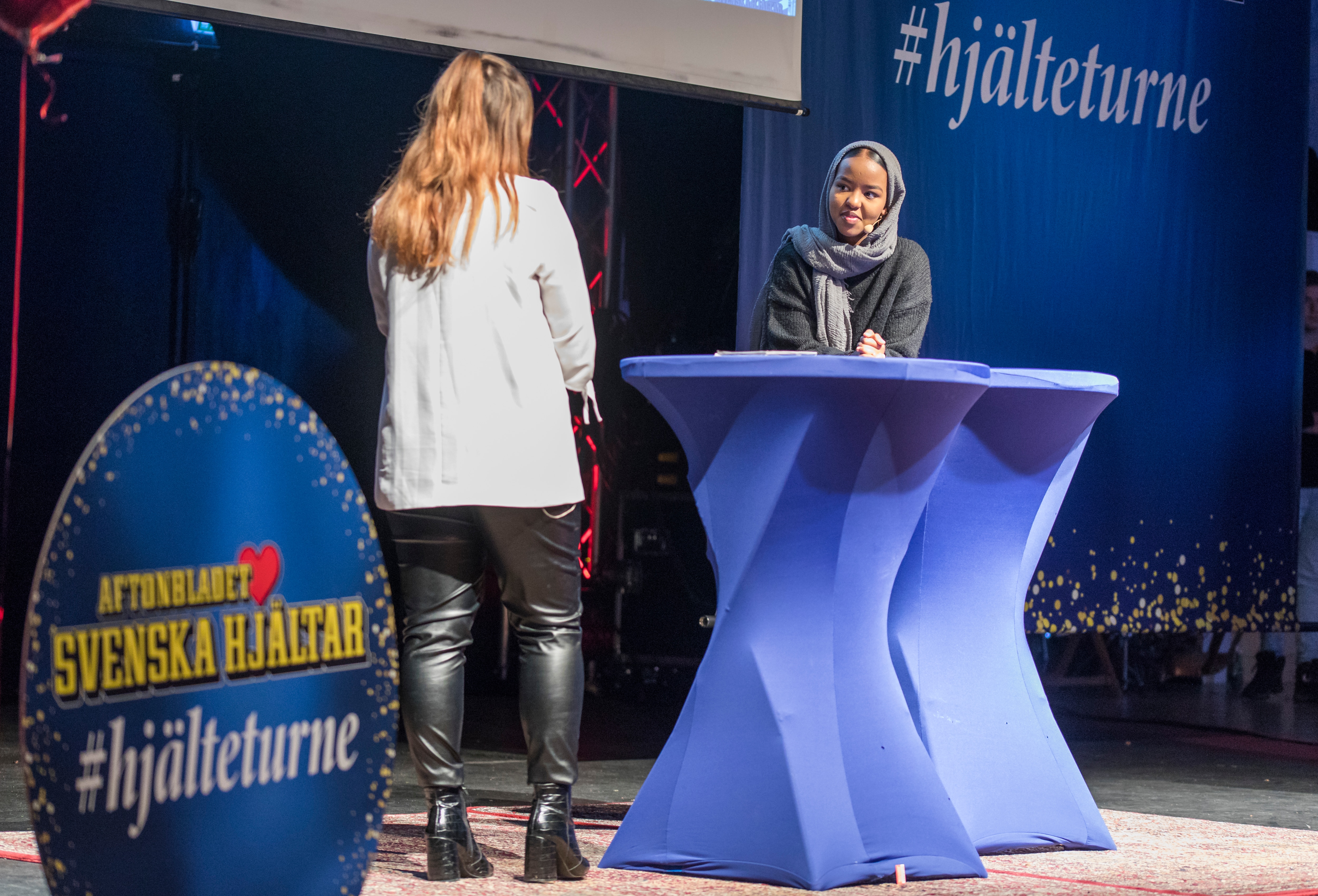 Faisa stod upp mot rasismen i skolan