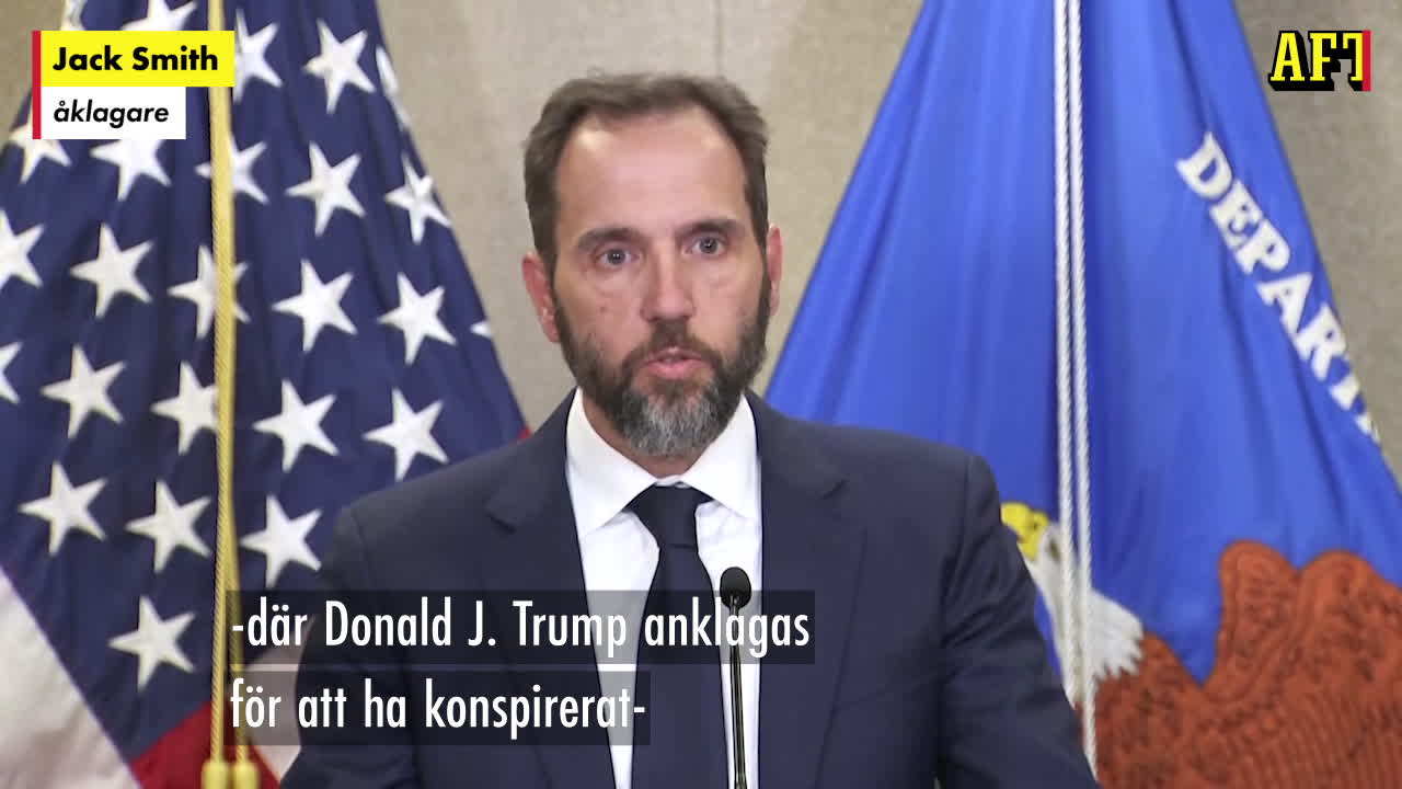 Här åtalas Donald Trump för stormingen av Capitolium