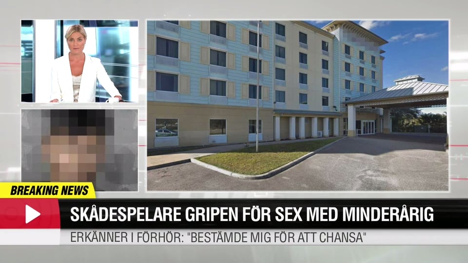 Skådespelare gripen för sex med minderårig