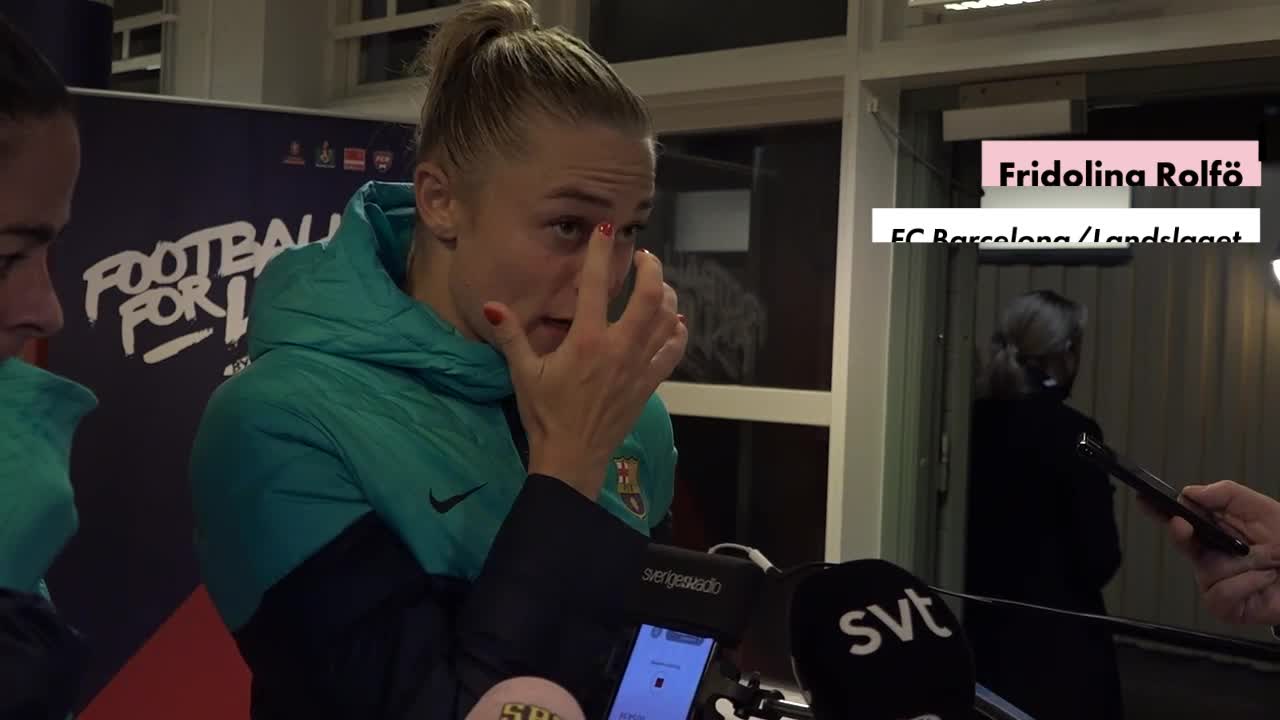 Fridolina Rolfö: "Beslut vi har tagit tillsammans"