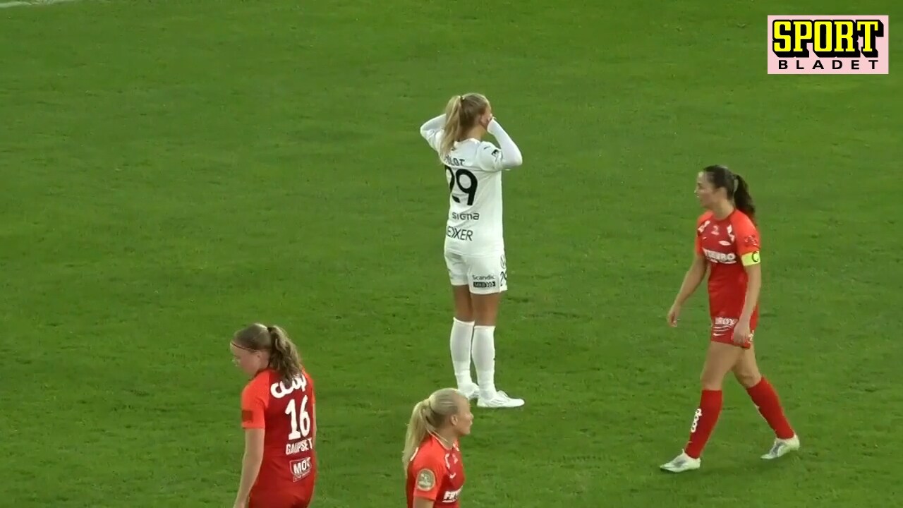 Här räddar inhopparen Rosengård från förlust