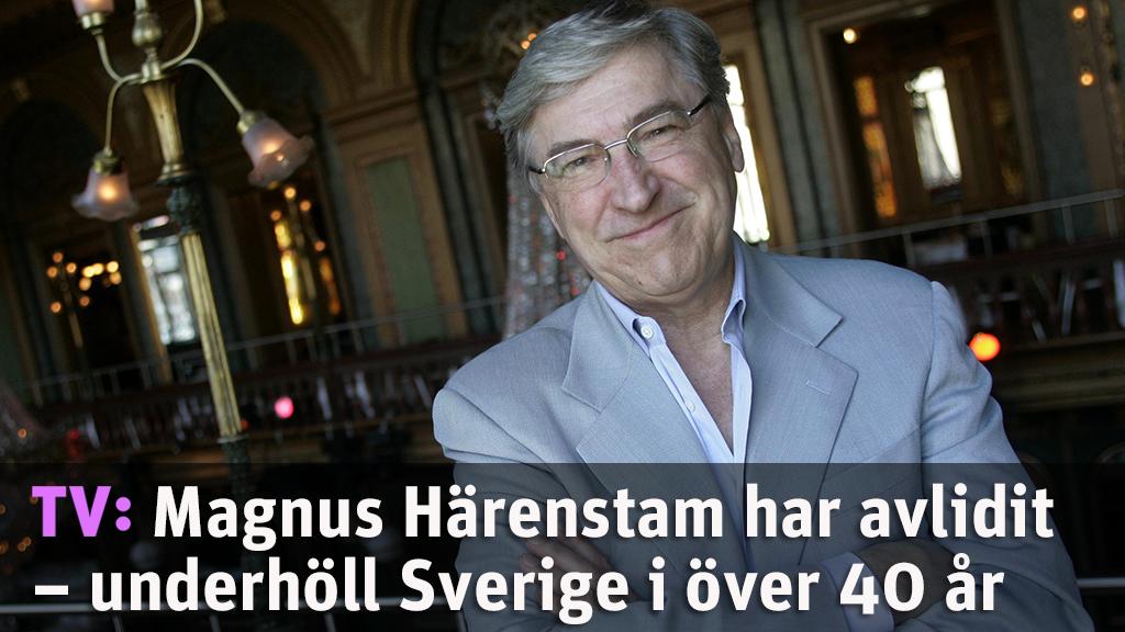 Magnus Härenstam underhöll Sverige i över 40 år