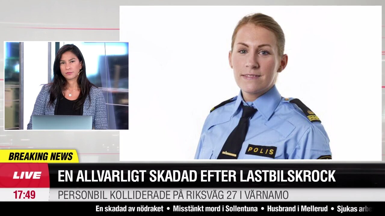 Polisen om larmet och arbetet på platsen