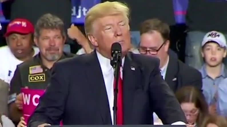 Trumps skandalvecka - "Han har haft det hett om öronen"