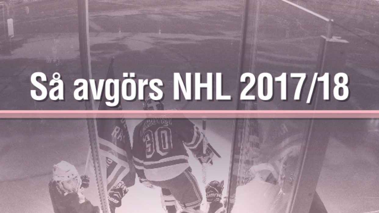 Så avgörs NHL 2017/18