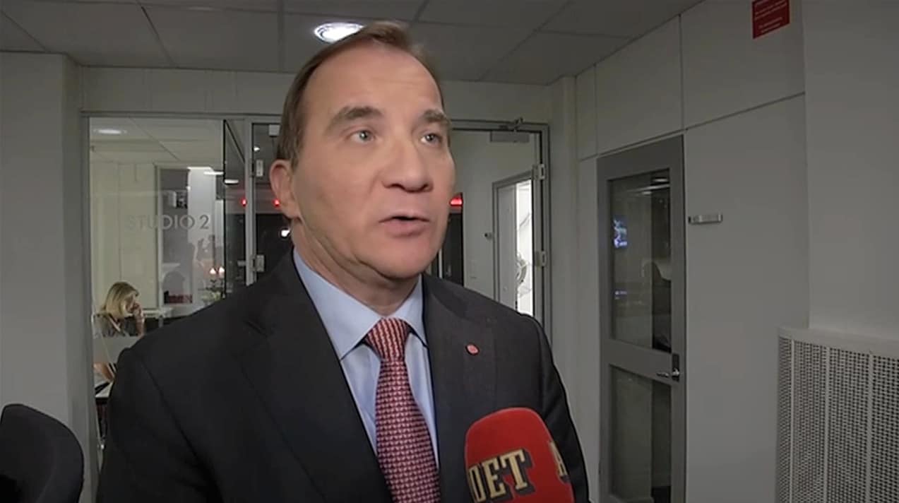 Löfven svarar på kritiken i Palestinafrågan