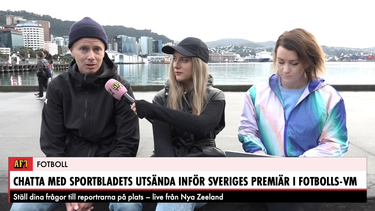 REPRIS: Livechatt inför Sveriges VM-premiär