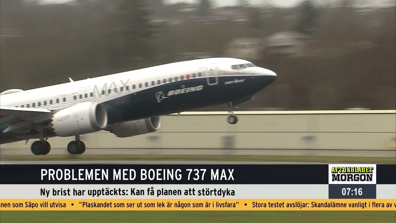 Ny brist med Boeing 737 Max har upptäckts