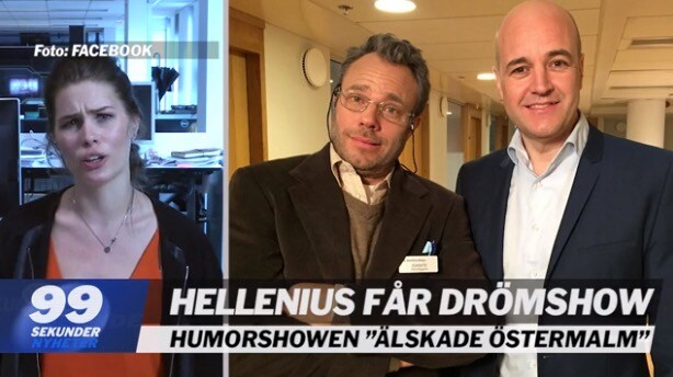 David Hellenius får sin drömshow